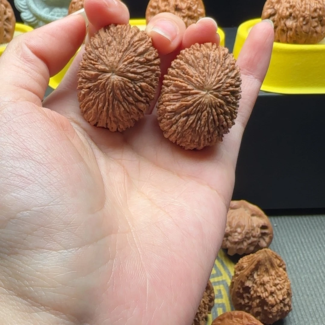 文玩核桃把件猴头