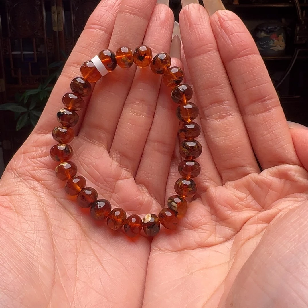 未镶嵌琥珀裸石抚顺琥珀10405九