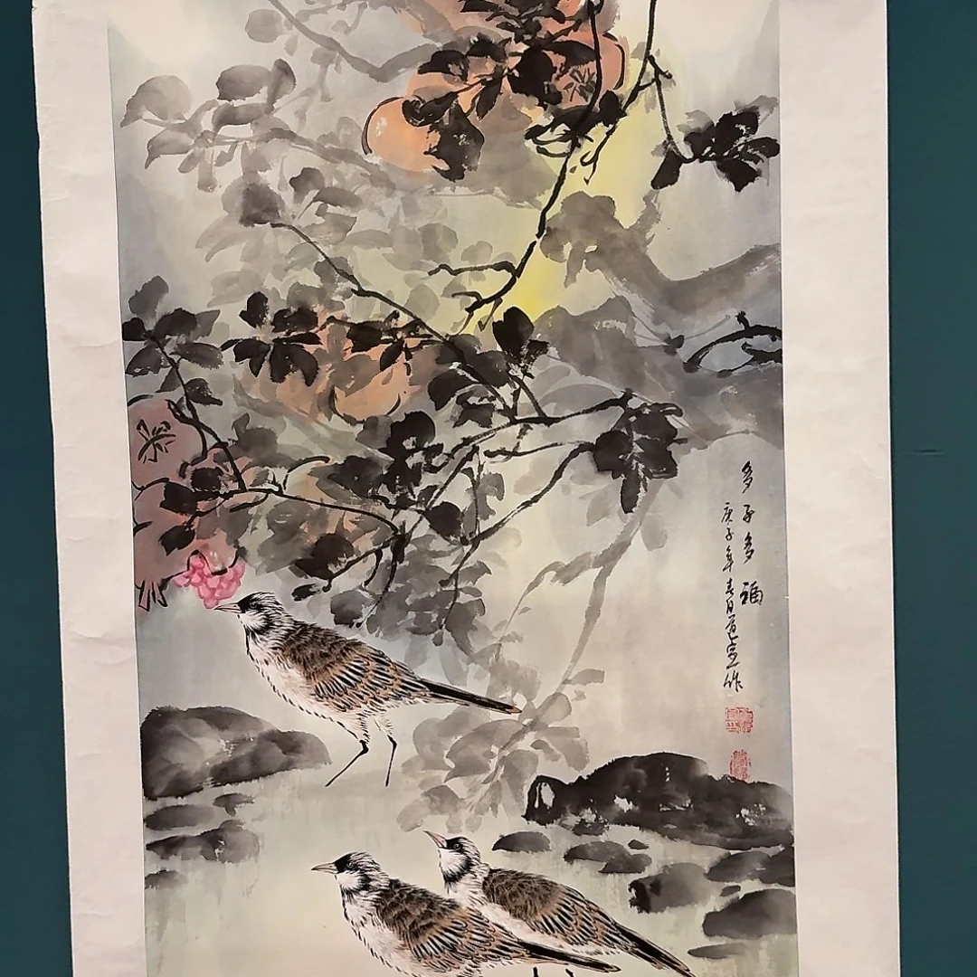 国画董老师作品画作