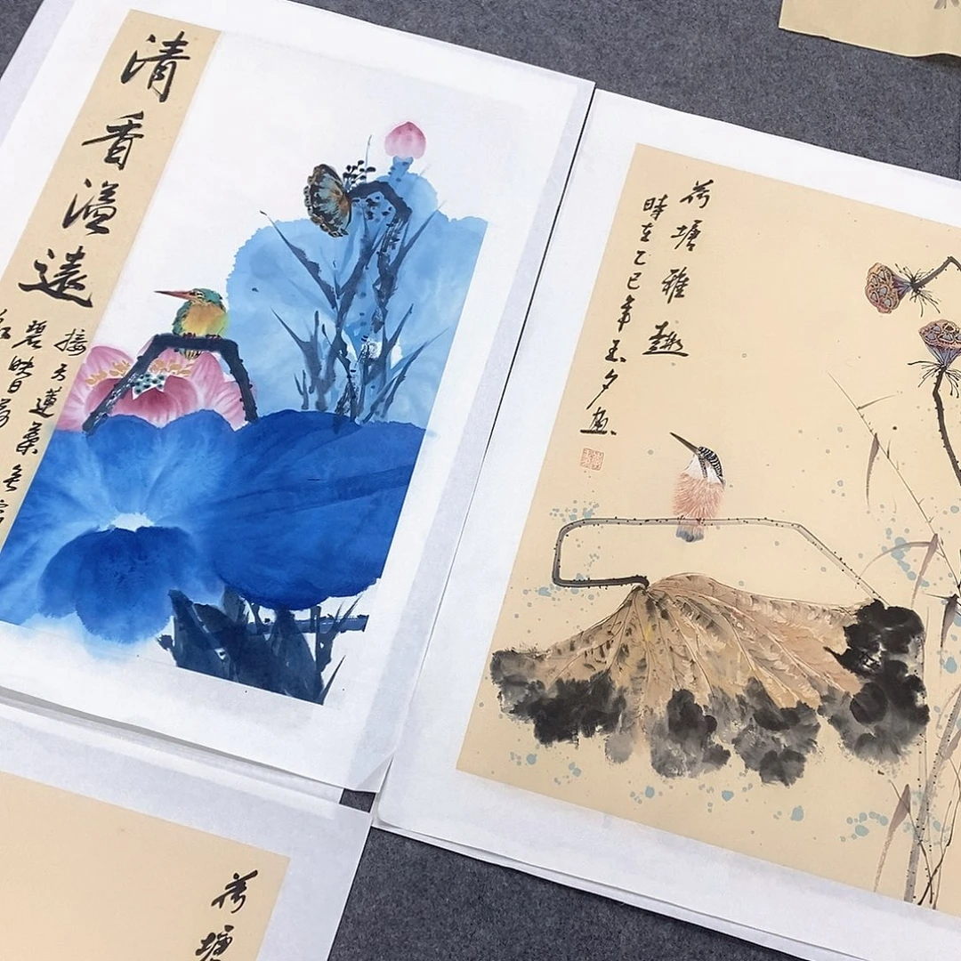 阿***呆国画国画作品1111