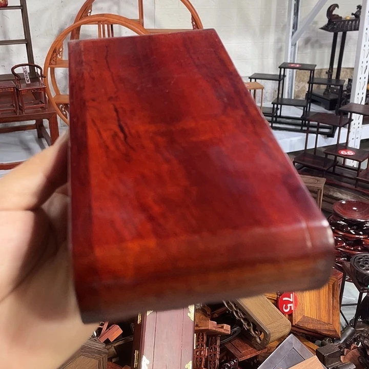 香榧木红木底座工艺品21