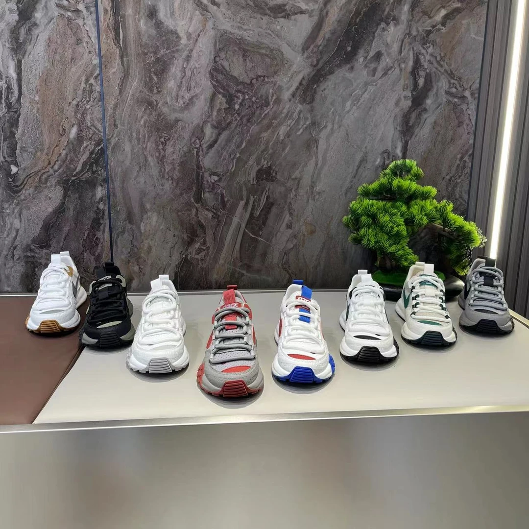 2025夏季新款低帮透气网面拼色复古经典百搭阿甘鞋男款运动休闲鞋