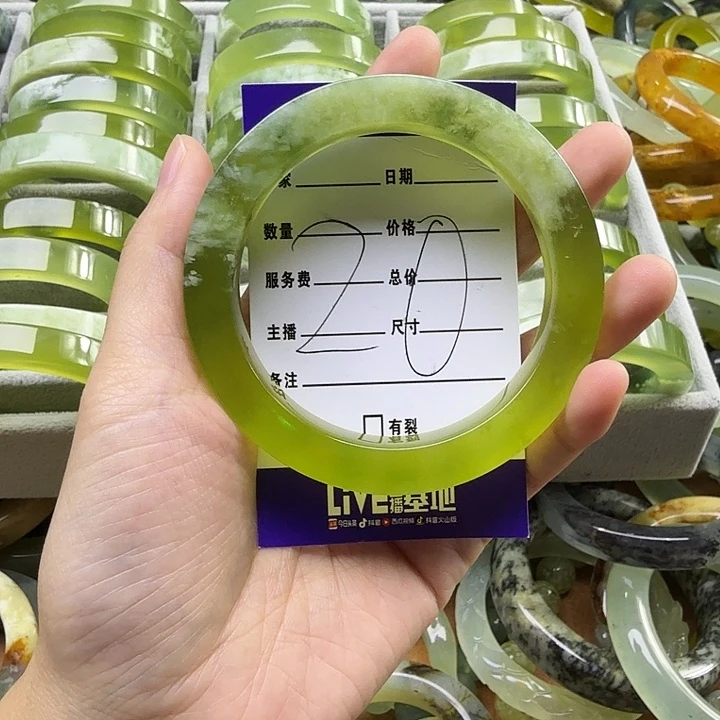 ˗***˗蛇纹石玉未镶嵌岫玉蛇纹石手镯