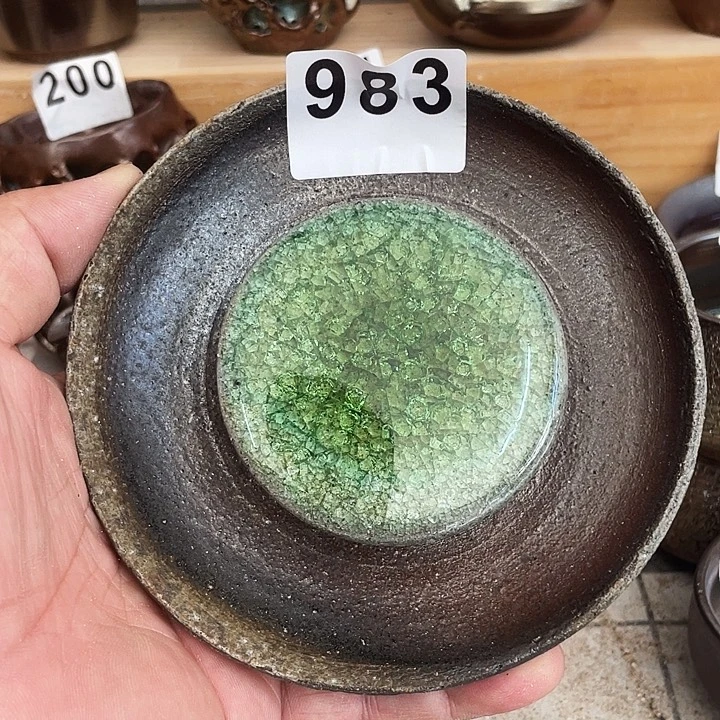 杯子柴烧纯手工裸烧983