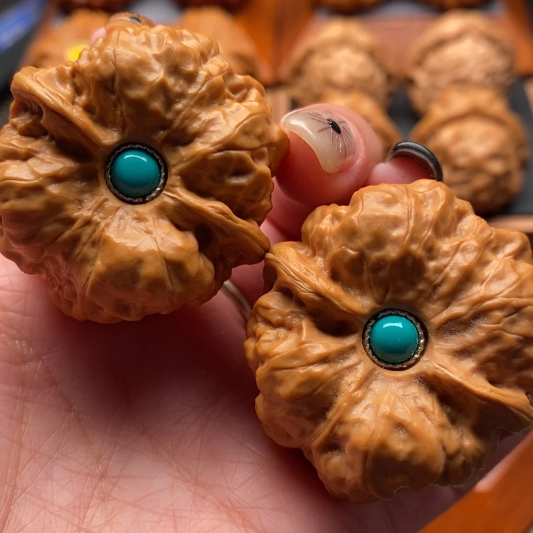 把件文玩核桃40尺寸蛤蟆头