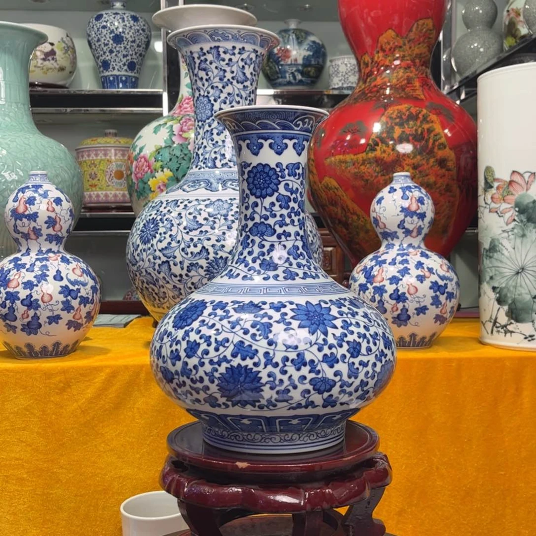 景德镇陶瓷花瓶摆件