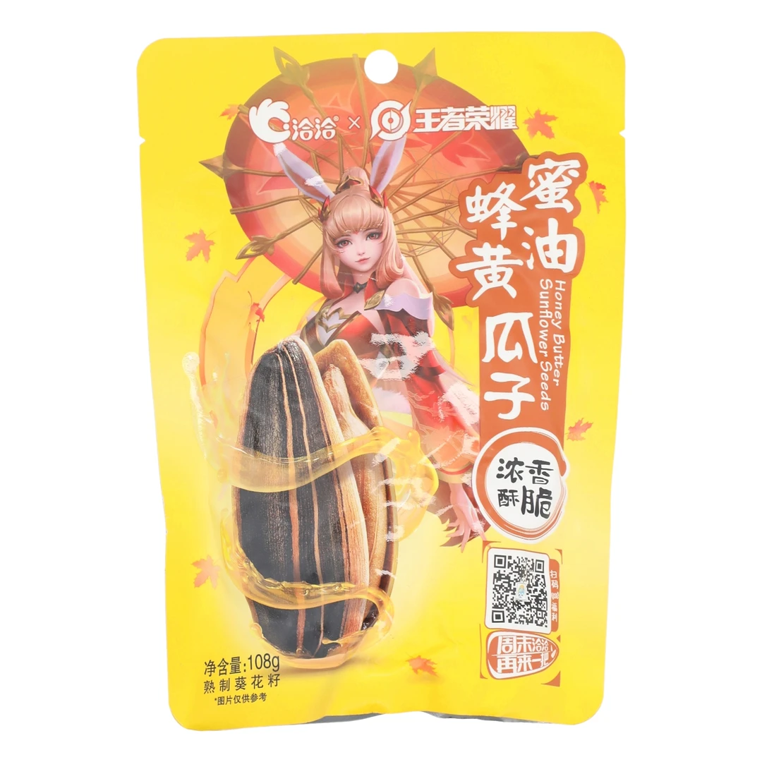 ChaCheer/洽洽洽洽蜂蜜黄油瓜子108g解馋零食