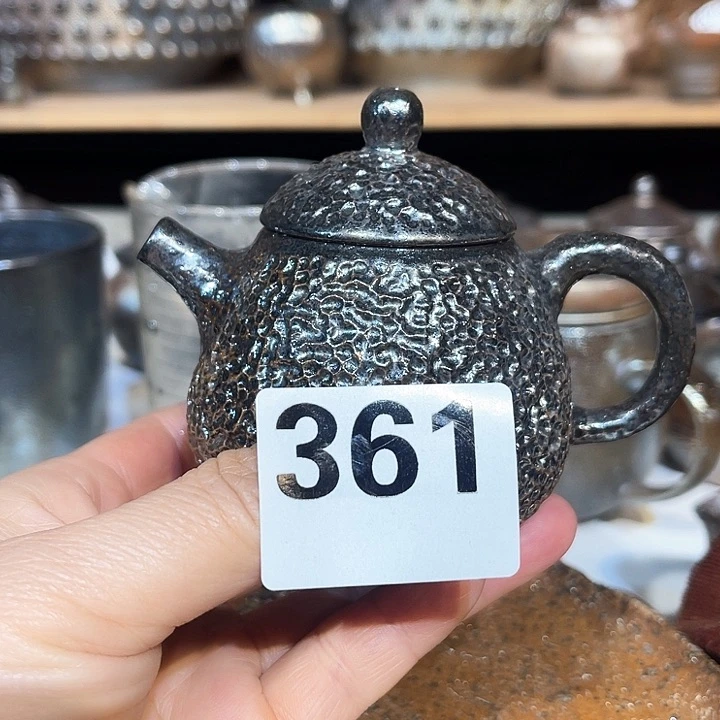 壶高温柴烧陶泥小壶