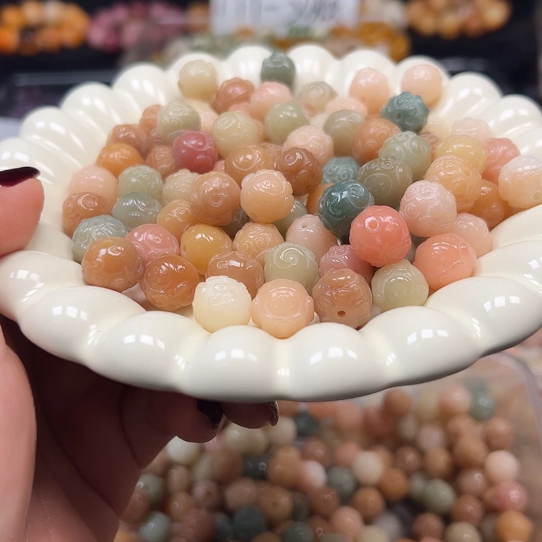 菩提根/象牙果手串马卡羊头20颗