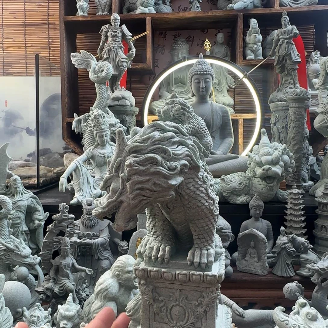 石材镇水兽大款一只