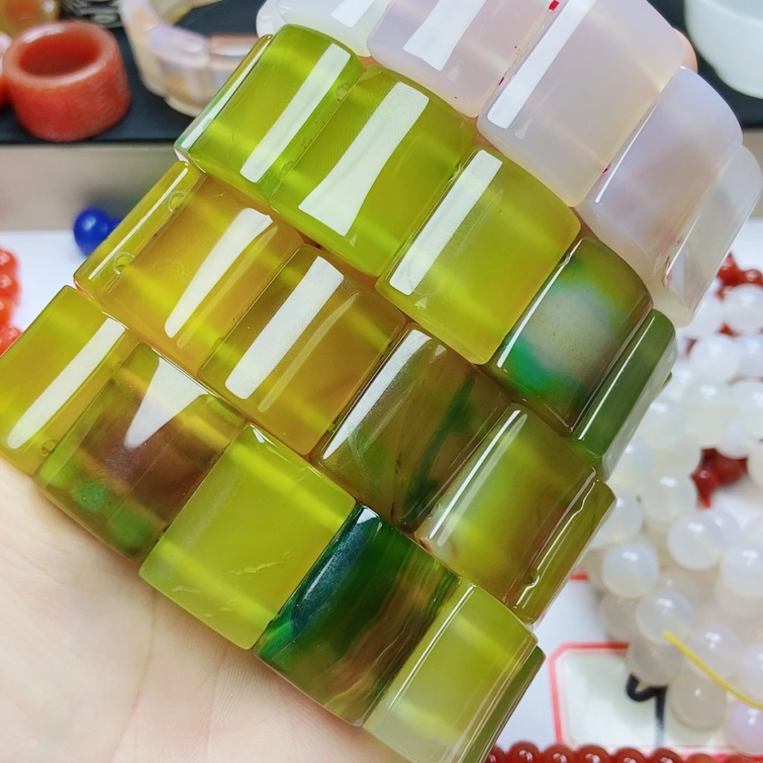 玛瑙/玉髓手链未镶嵌普*甫