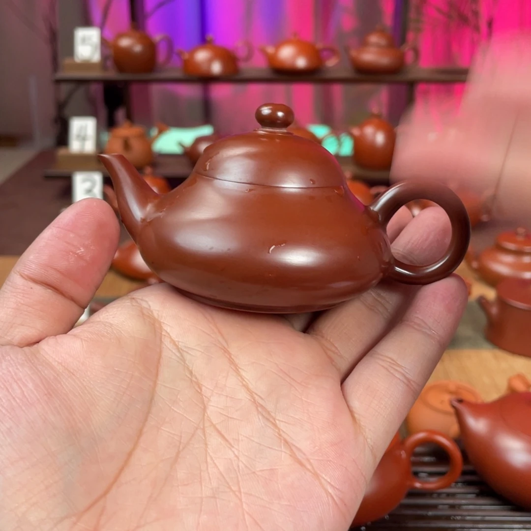 李***紫砂茶壶精工梨90cc