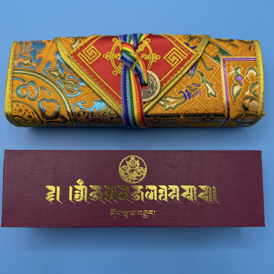 首饰袋 八方财神，黑纸金字版，包装盒精美