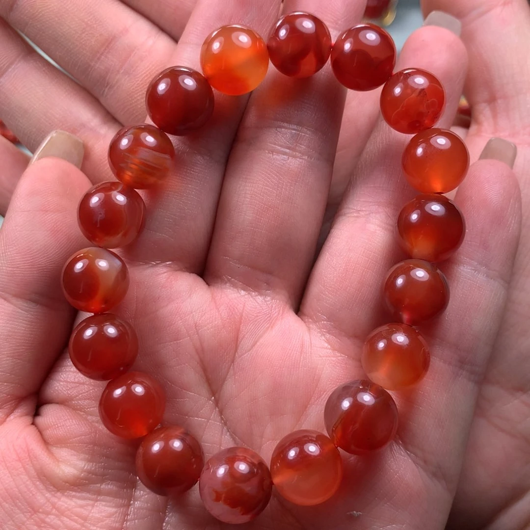 未镶嵌手串南红玛瑙