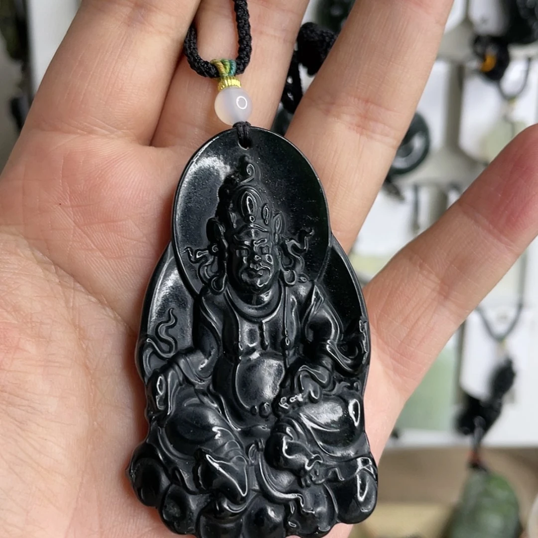 【闪购商品】岫玉颈饰未镶嵌水财神