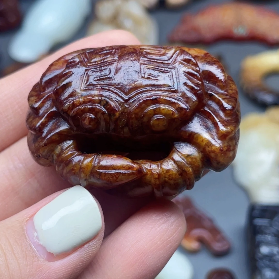 禅***章和田玉未镶嵌颈饰