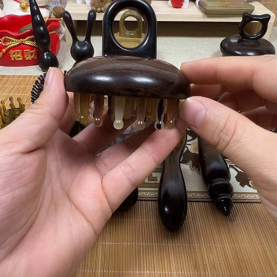 紫光檀木梳木梳木梳
