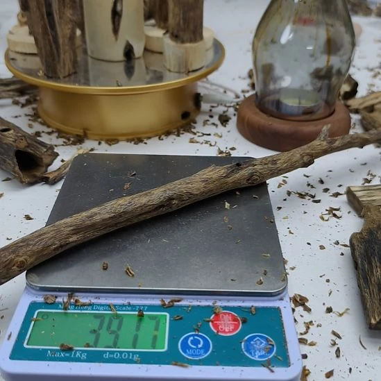 沉香碎屑沉香棋楠虫漏小料39克