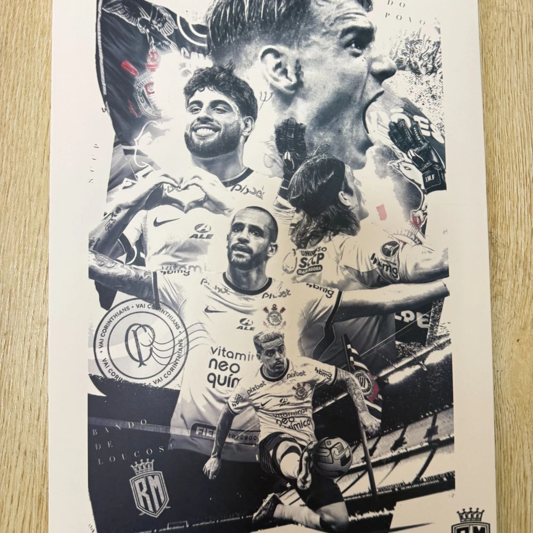 mgg足球裱框青春系列