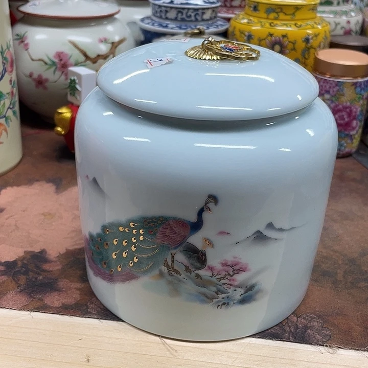 陶瓷罐茶叶罐密封罐储物罐
