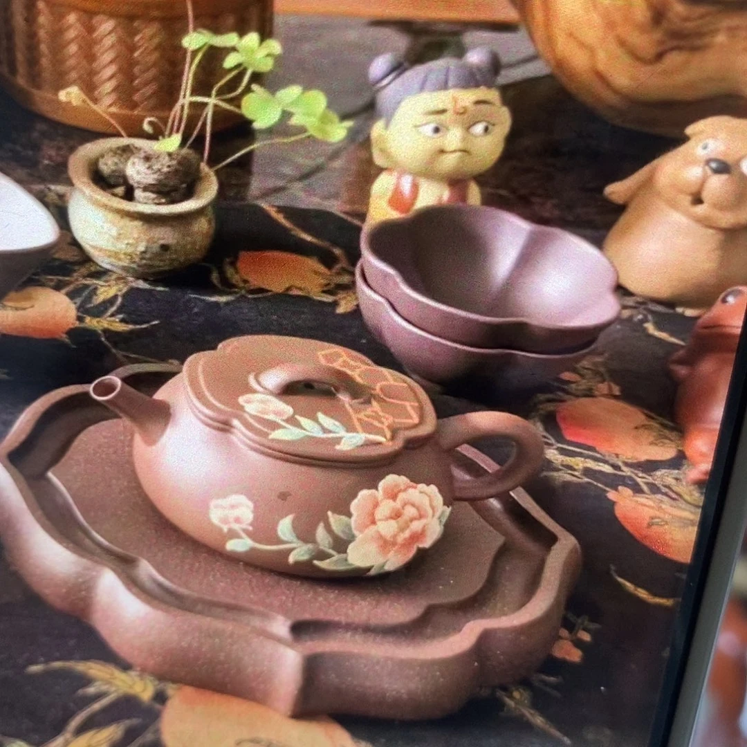 欢***～茶壶紫砂宜兴紫砂壶