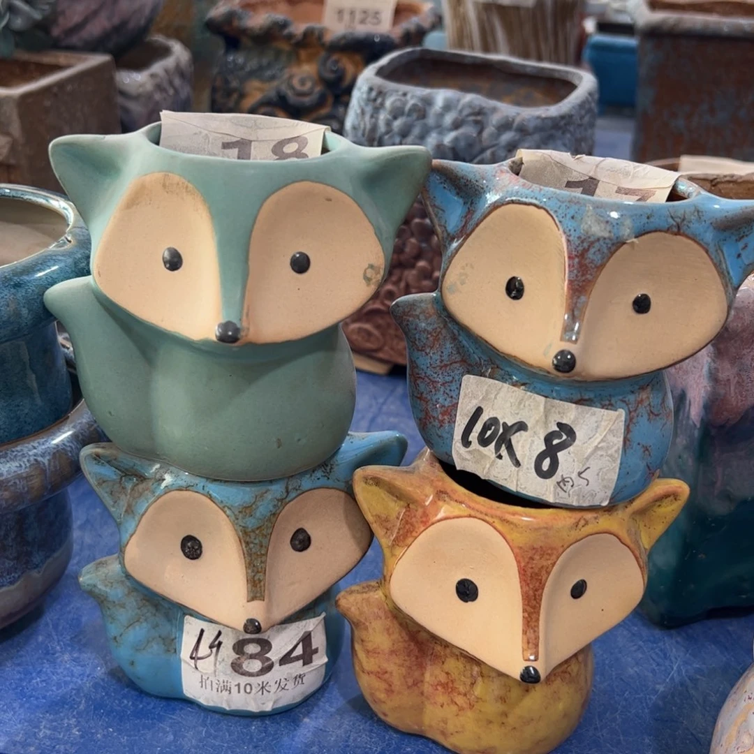 陶瓷多肉小花盆@@84