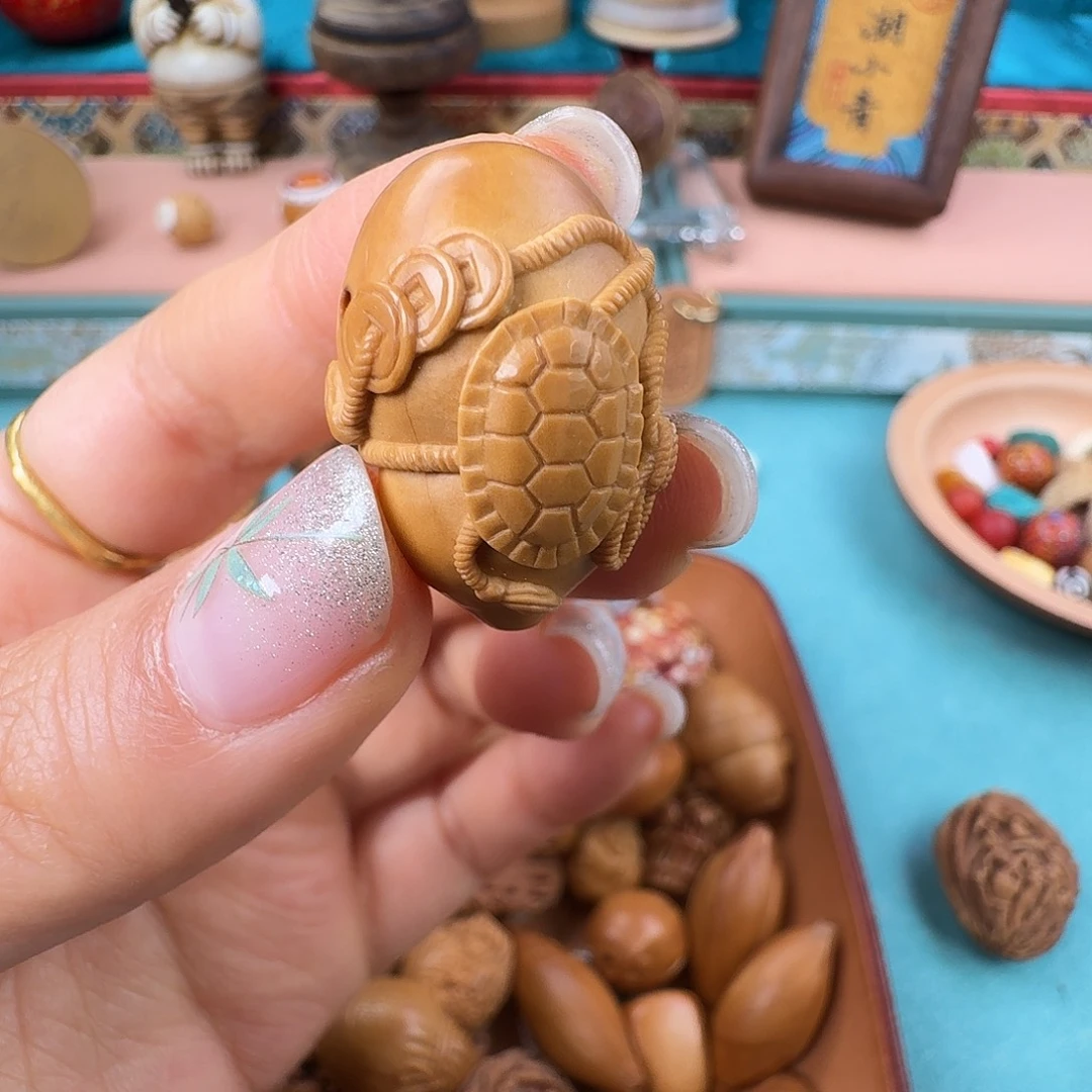 橄榄核手串/手链核潮核雕手工制作