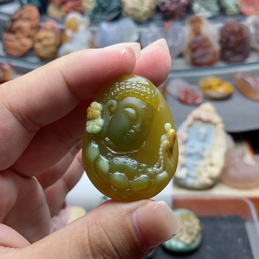 【闪购商品】未镶嵌吊坠定制石英质玉