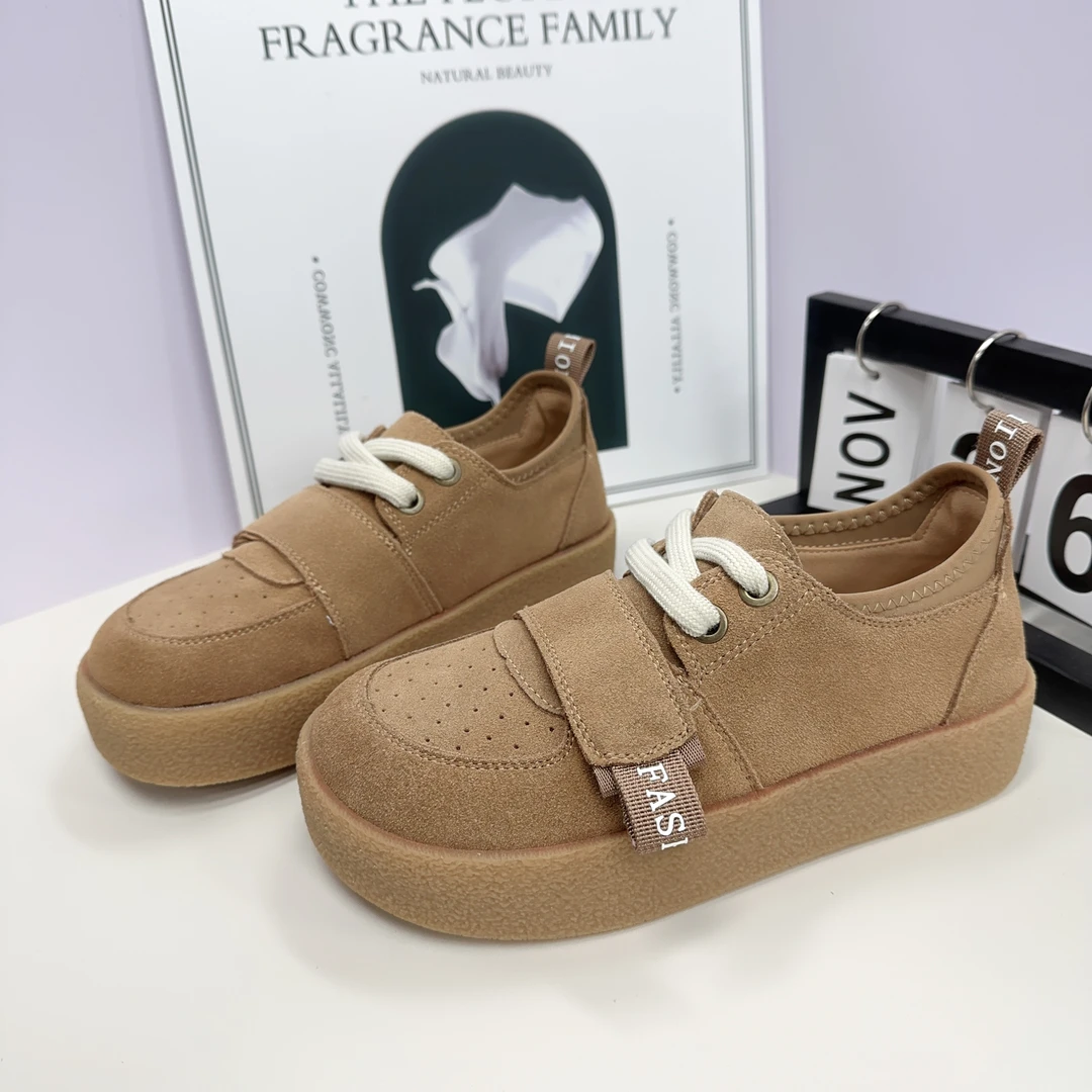 [老胡专属]丑萌大头面包板鞋子女鞋爆款小众原创设计感板鞋663