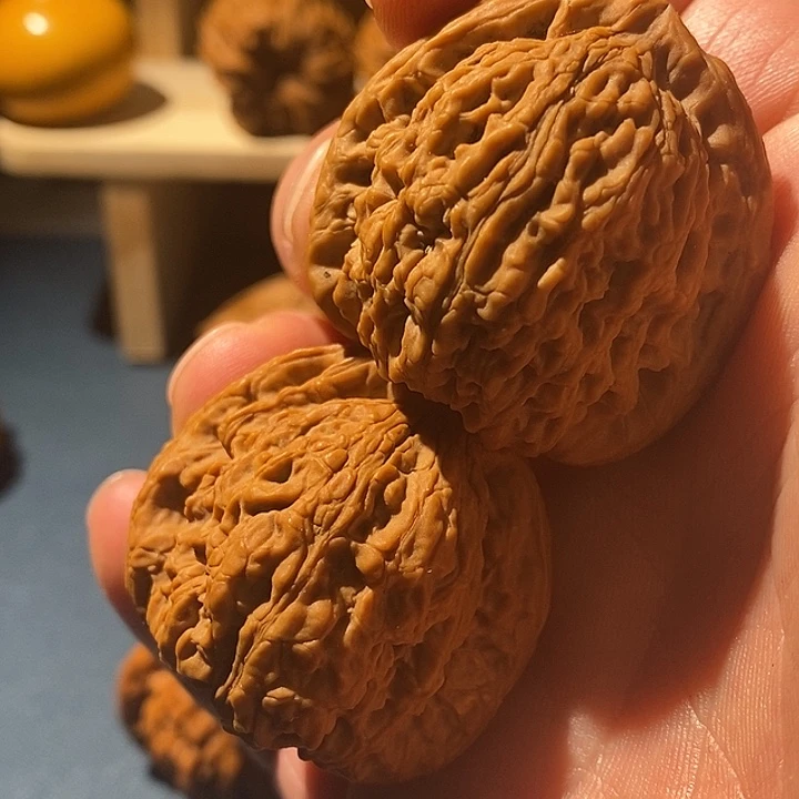 把件文玩核桃38尺南疆石