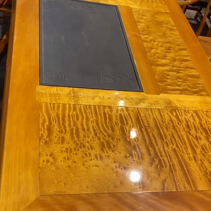 木***语楠木茶桌七件套1.58米