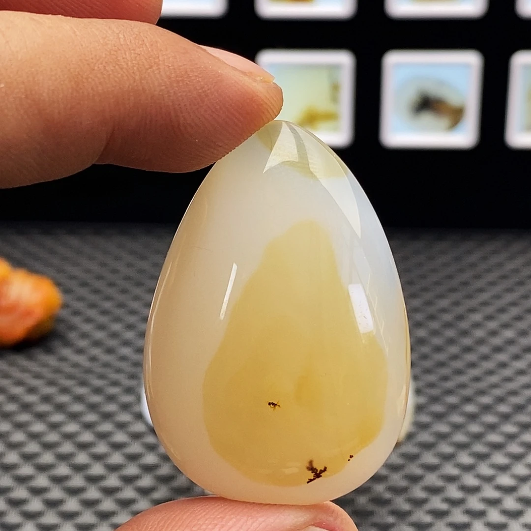 玛瑙/玉髓未镶嵌吊坠(不含链)