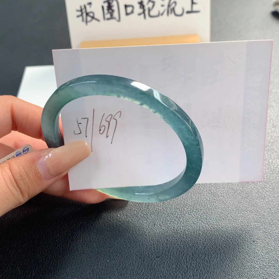 翡翠未镶嵌手镯天然翡翠