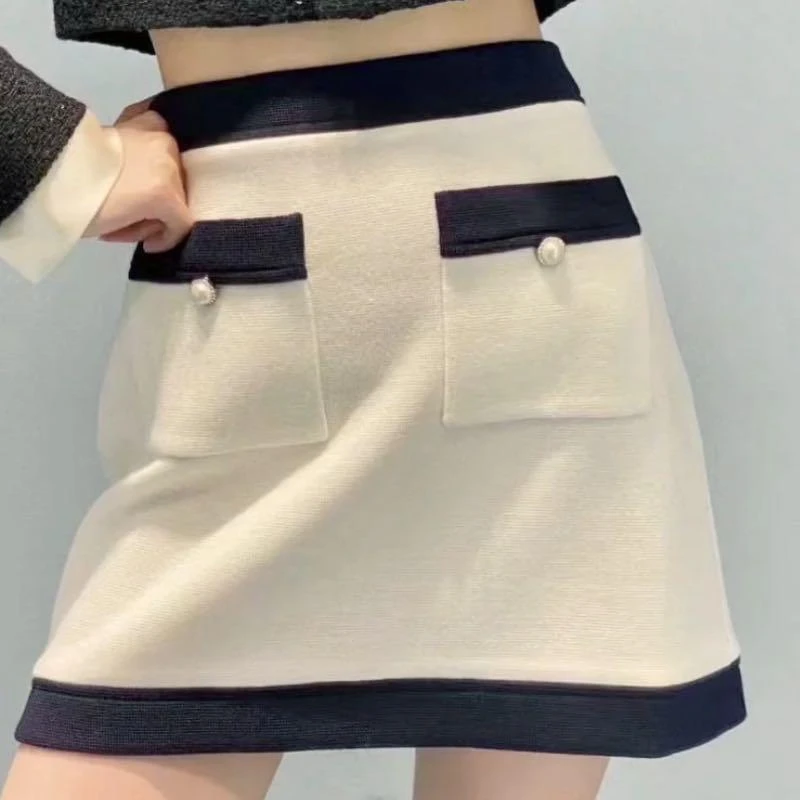 95新 MIU MIU/缪缪 95新/Miumiu /针织半身裙 /36码/Xspn5482