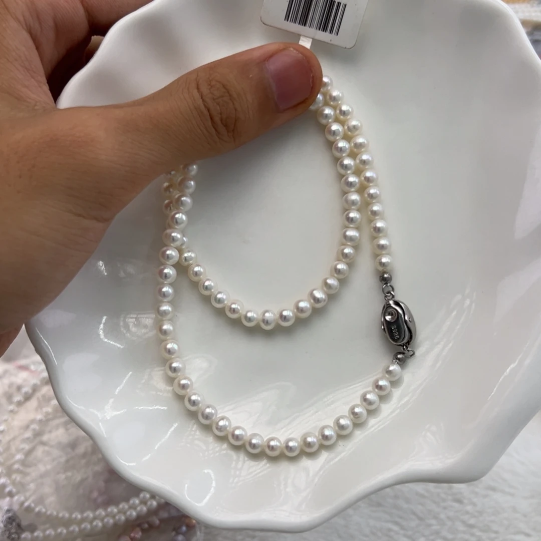 银S925镶嵌1淡水珍珠1