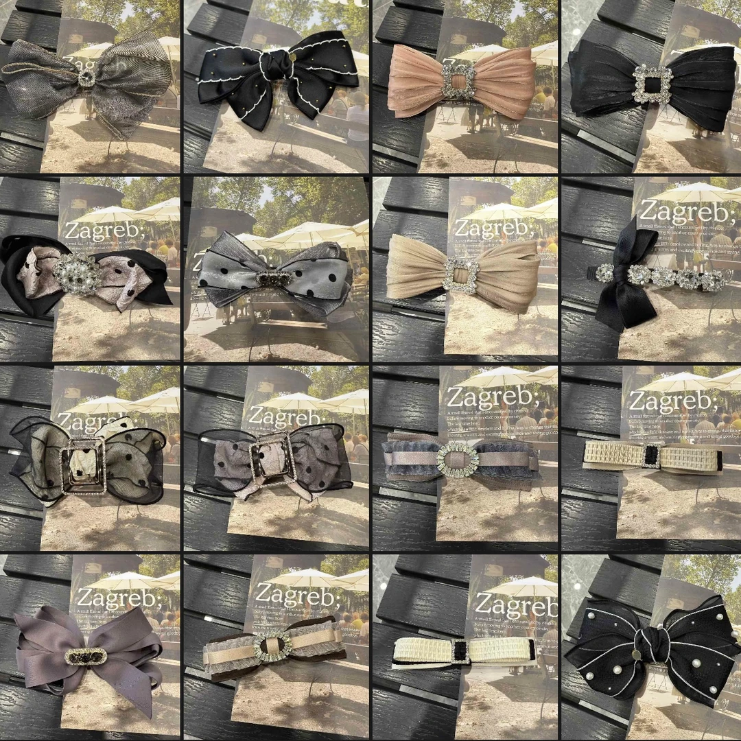 【现货福利 弹簧夹合集2】韩国发饰正品爆款百搭时尚发饰QX1