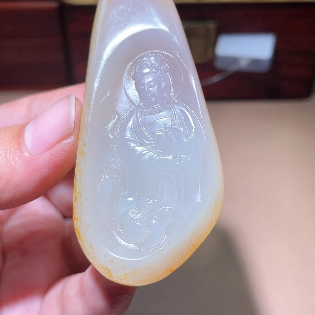 和田玉颈饰未镶嵌A7