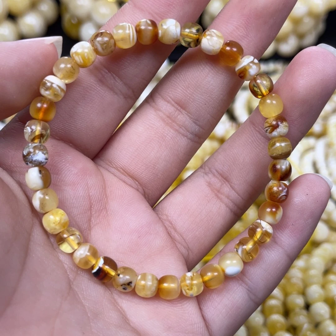 蜜蜡未镶嵌珠宝奇石5.5m