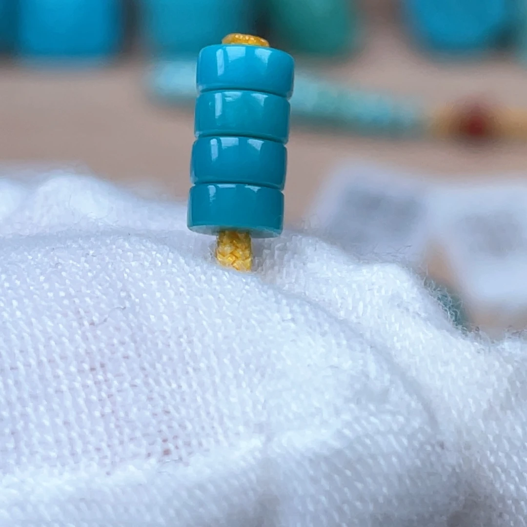 绿松石未镶嵌颈饰4.5mm