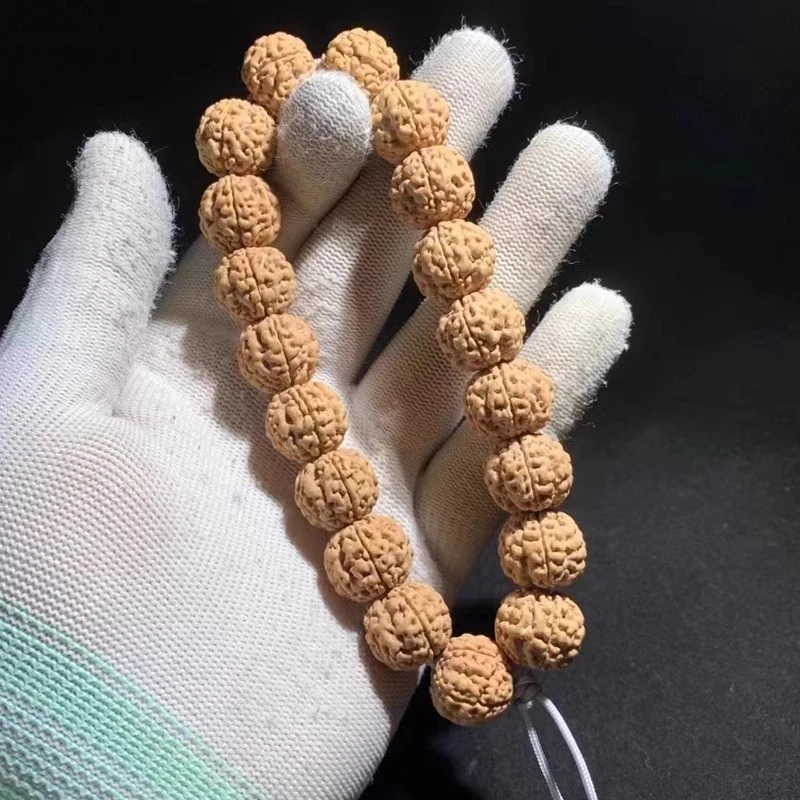 爆肉金刚菩提手串高油满肉蜂窝文玩手持小金刚手串手串文玩男士