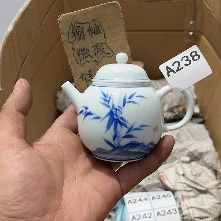 茶具默认微瑕瓷器、茶具、壶、摆件，介意勿拍