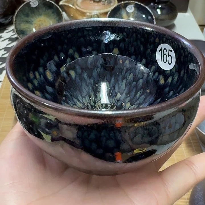 茶盏165 坚记茶盏摆件