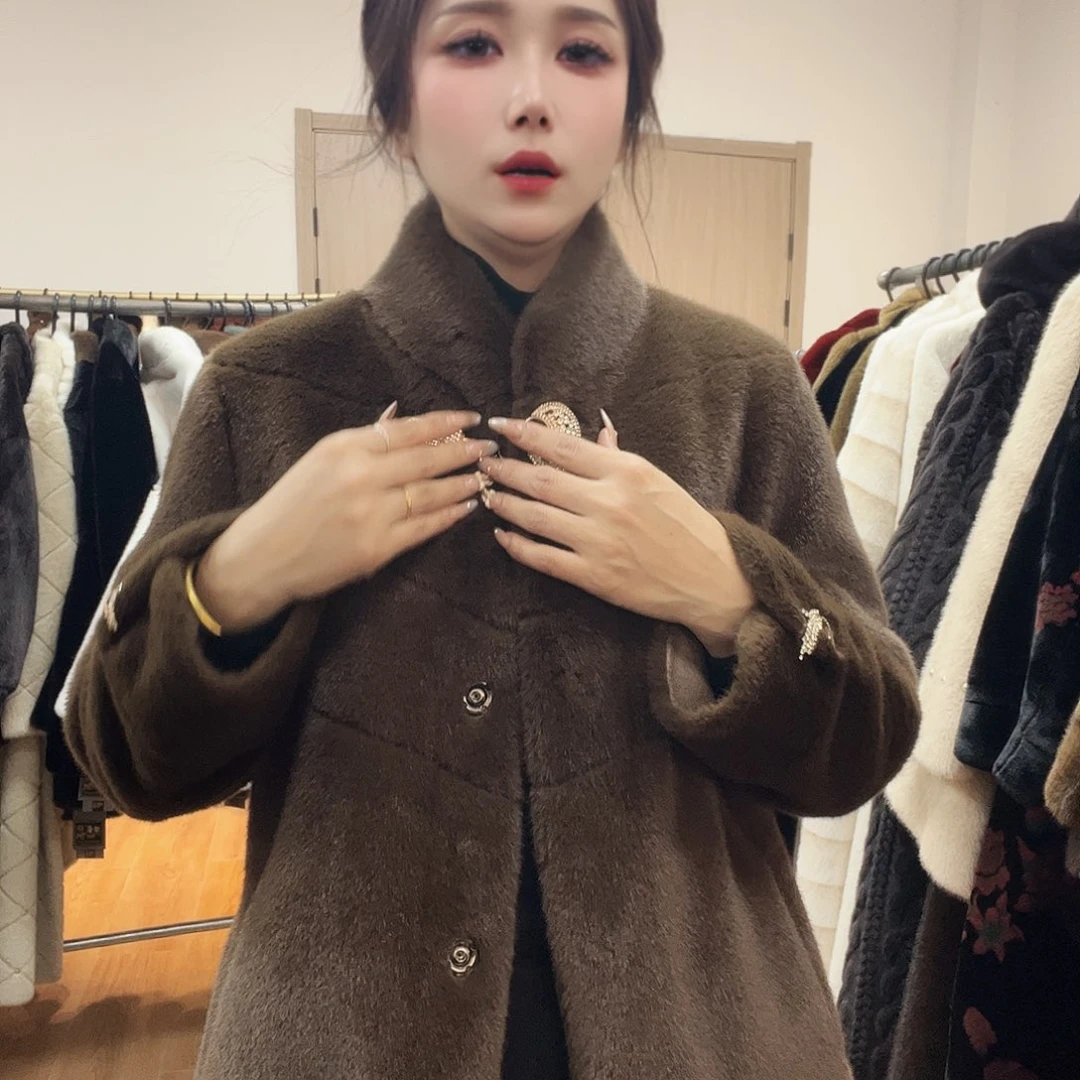 14号皮毛一体外套@