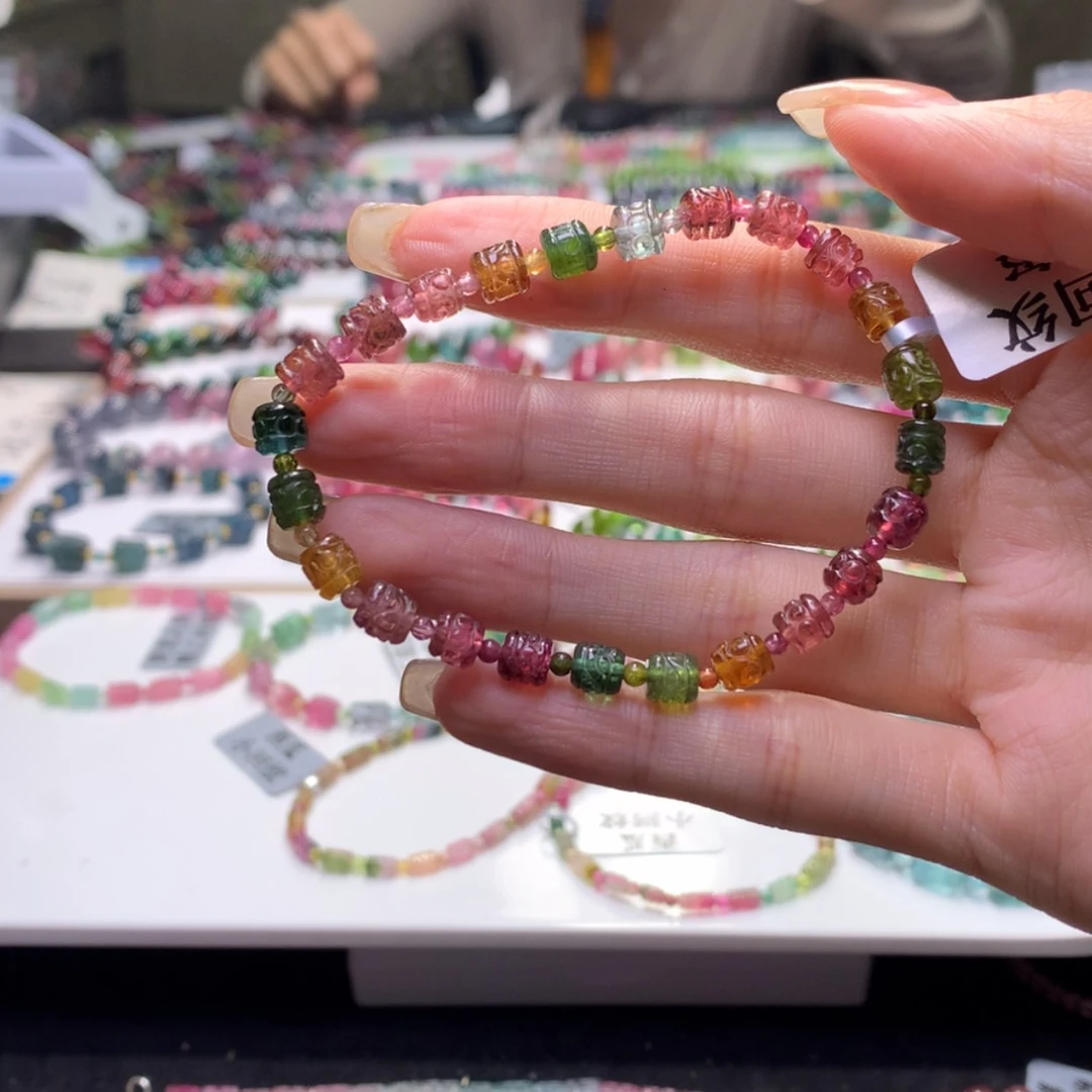 【闪购商品】未镶嵌手串碧玺