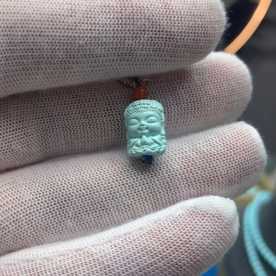 绿松石挂件未镶嵌