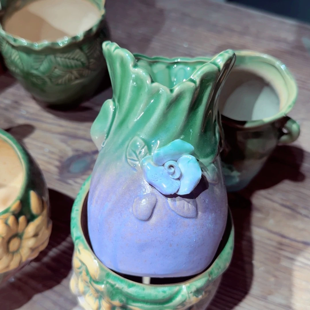 紫砂花盆粗陶粗陶