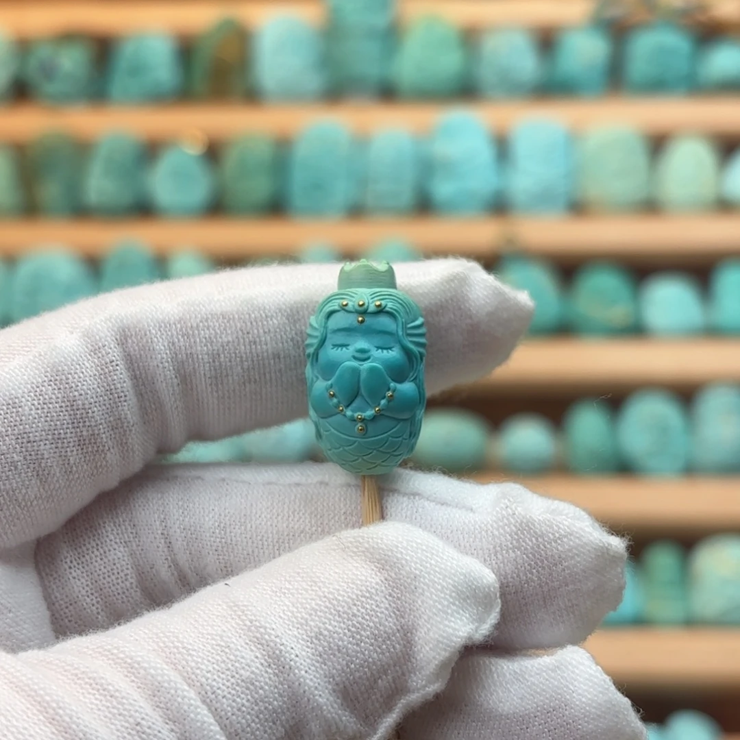 绿松石未镶嵌配饰