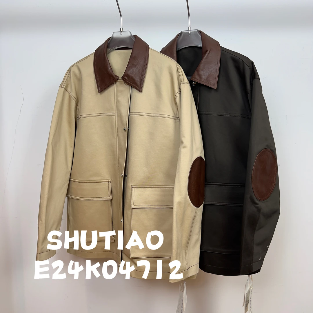 【SHUTIAO】2024秋冬：新款小众设计款外套E24K04712