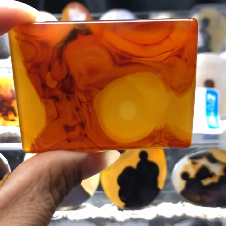 合金玛瑙/玉髓珠宝奇石171有瑕