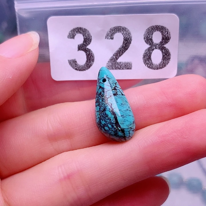 未镶嵌绿松石珠宝半成品